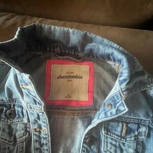 Abercrombie kids size medium jean jacket